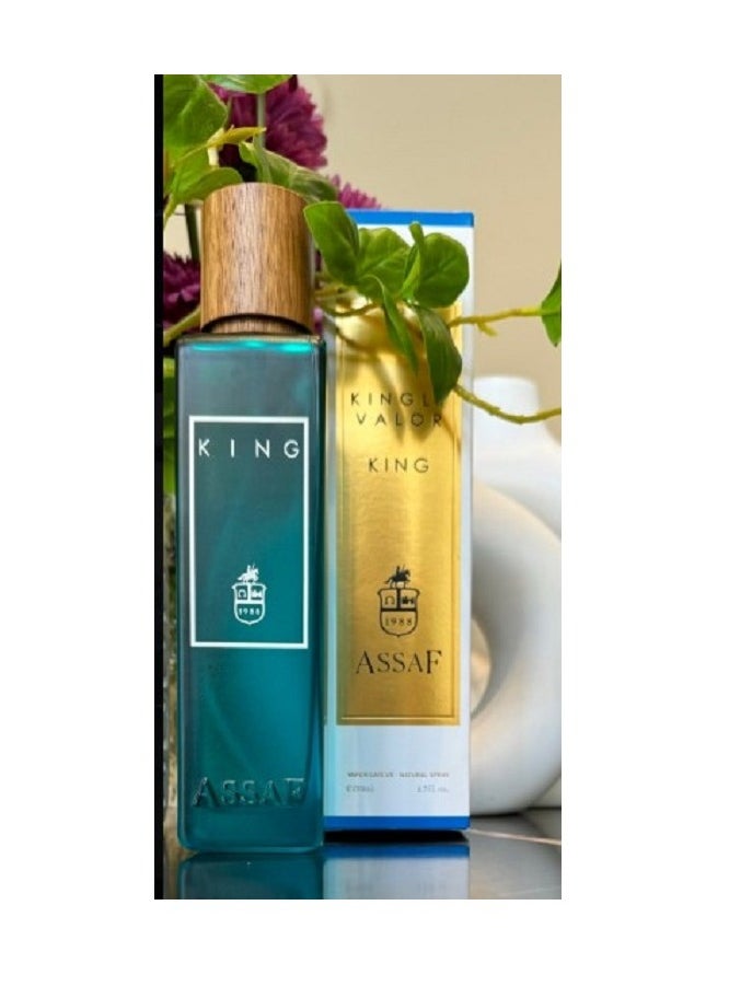 عطر عساف كينجلي فالور (كينج) 200 مل او دى بارفان
